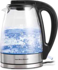 Hamilton Beach Glass Electric Kettle