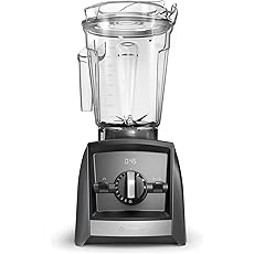 Vitamix A3300 Ascent Series Smart Blender, Professional-Grade, 64 oz. Low-Profile Container, Black